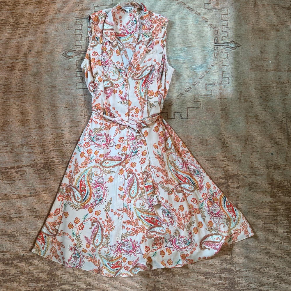 Nanette Lepore Multicolor Paisley Midi Dress